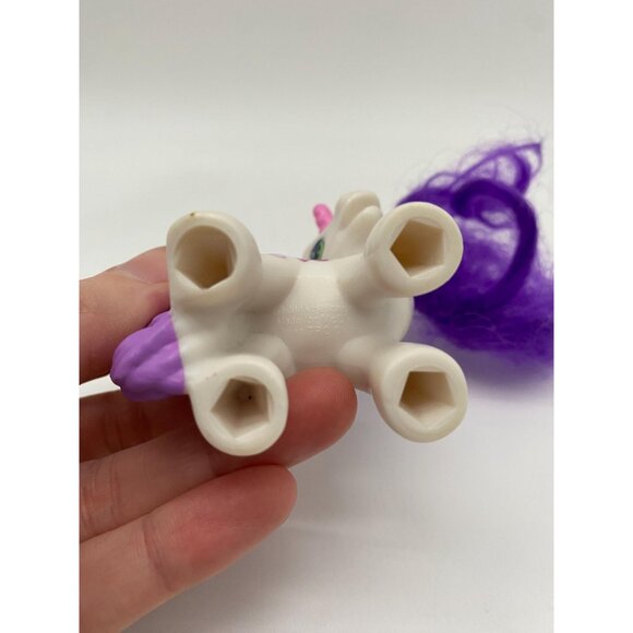 2008 McDonald's Hasbro My Little Pony Sweetie Belle Pony Figurine Happy Meal Toy - Picture 7 of 7